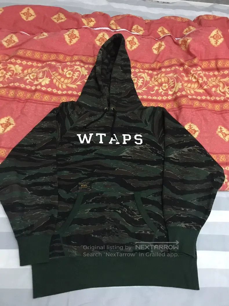 Wtaps Wtaps Tiger print hoodie Size US S / EU 44-46 / 1 - 1 Thumbnail