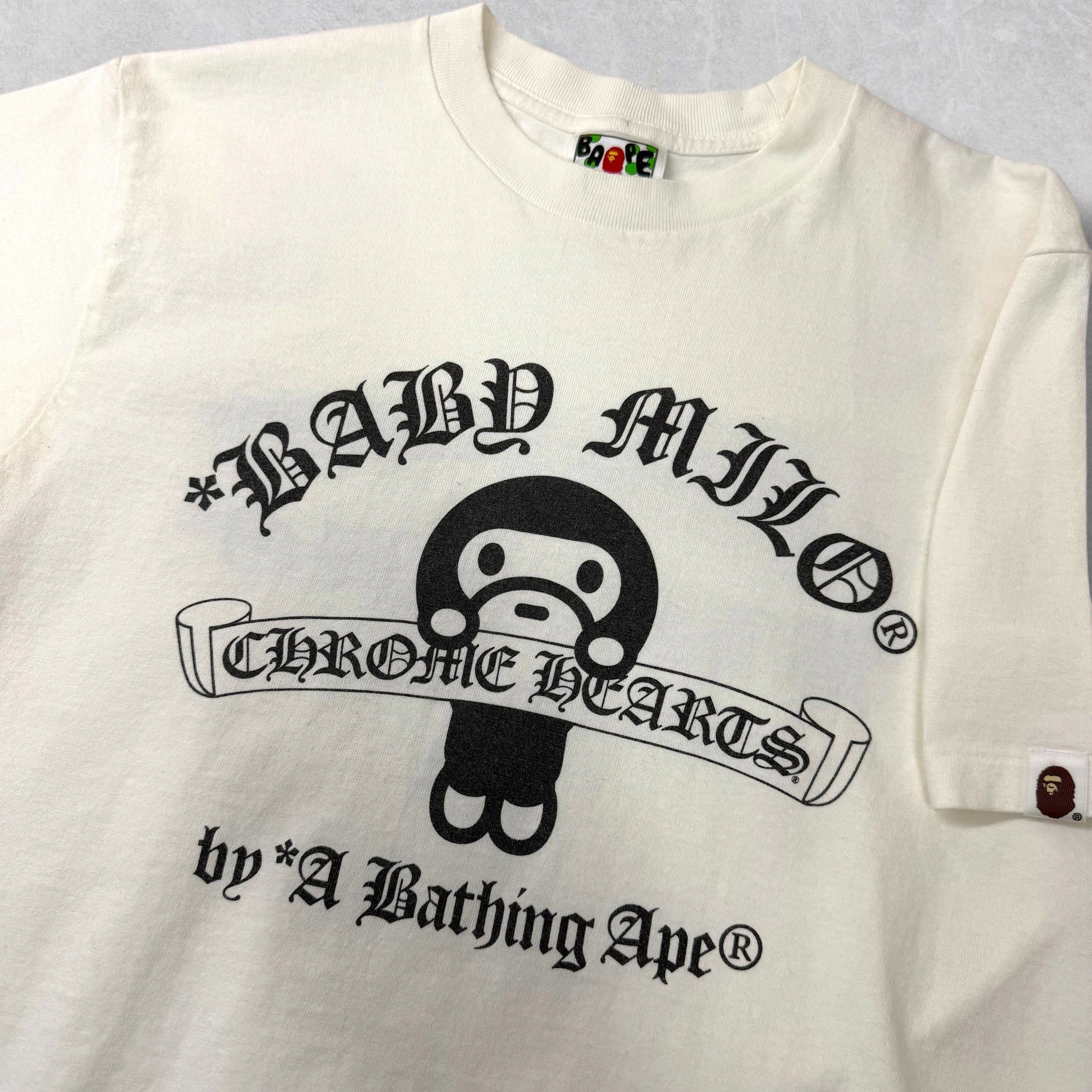 Chrome Hearts Chrome Hearts Baby Milo Tee White S Size US S / EU 44-46 / 1 - 3 Thumbnail
