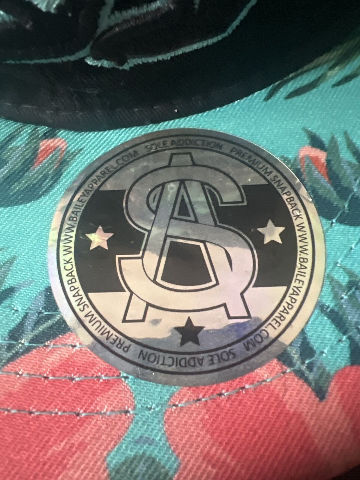 California Republic Sole Addiction California Republic Logo Floral Snapback Size ONE SIZE - 4 Thumbnail