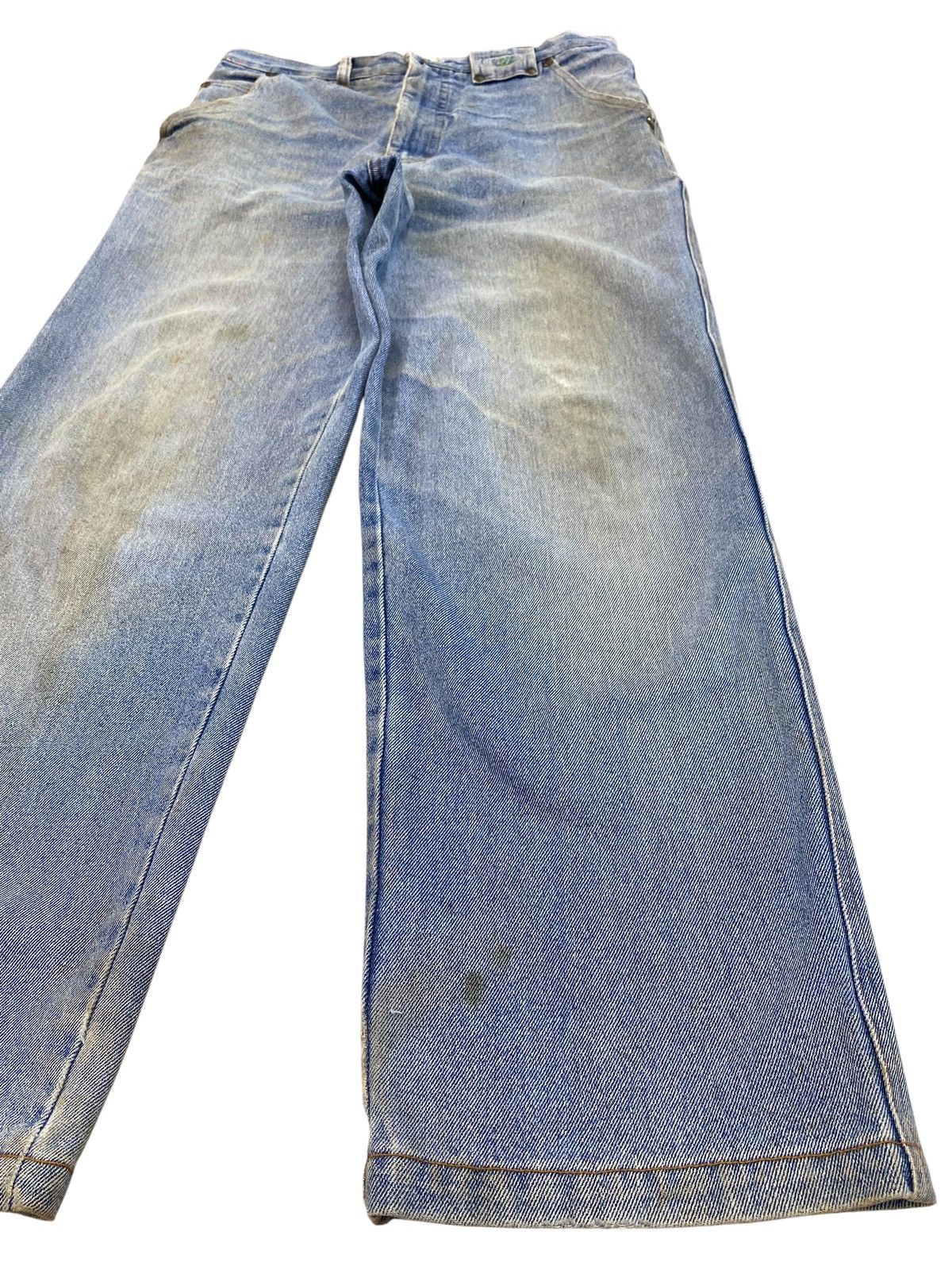 Japanese Brand Japanese Brand Mud Wash Style Baggy Jeans Size US 30 / EU 46 - 6 Thumbnail