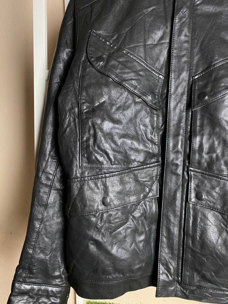 C.P. Company C.P Company Sheep Skin Leather Jacket Size US XS / EU 42 / 0 - 3 Thumbnail