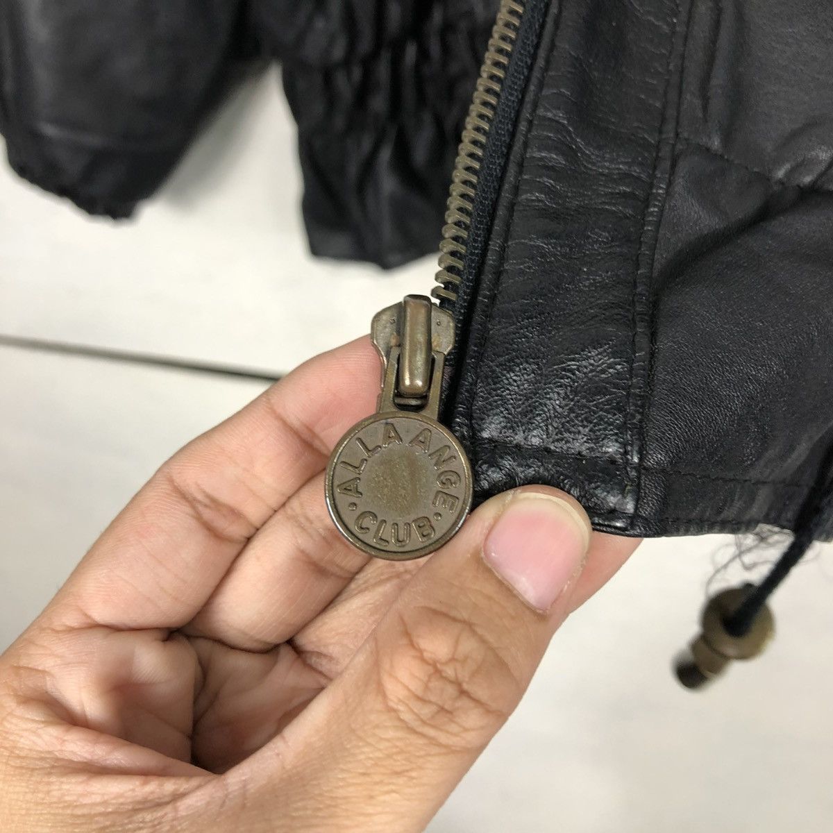 Japanese Brand 🔥VINTAGE BIKER LEATHER JACKET CHIA ISSEY MIYAKE Size US M / EU 48-50 / 2 - 18 Thumbnail