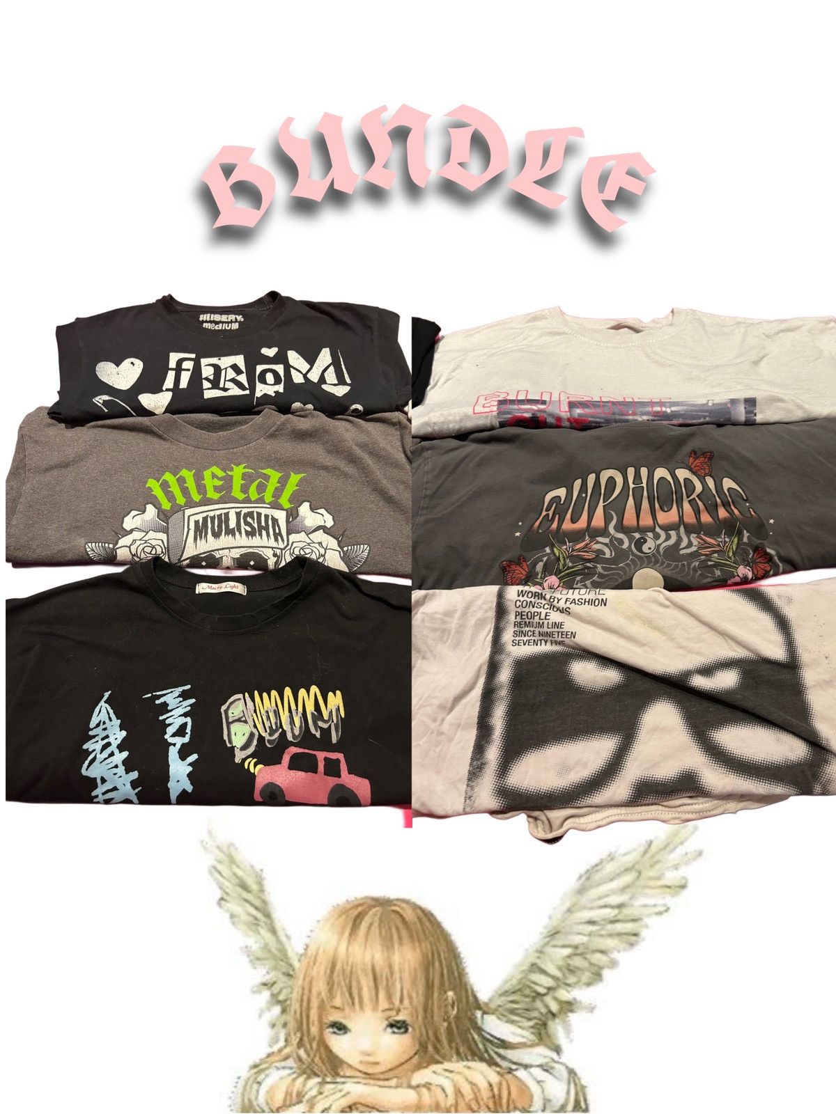 Broken Promises Co. × Metal Mulisha DECAL SHIRTS BUNDLE Size US M / EU 48-50 / 2 - 5 Thumbnail