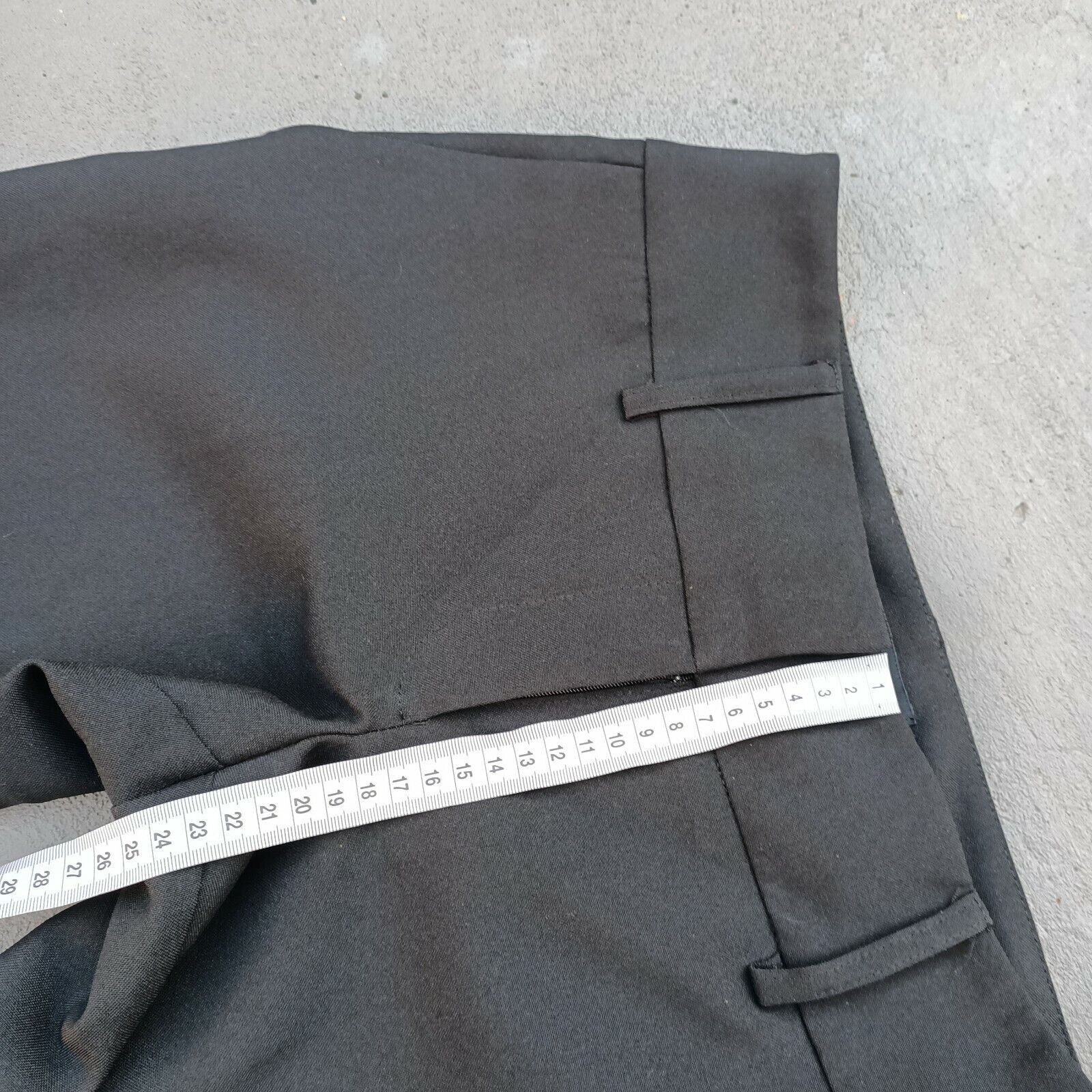 Vintage Vintage Y2K 2000s Portmans Pants Black Flare Bootcut Size 8 Size 27" / US 4 / IT 40 - 9 Thumbnail