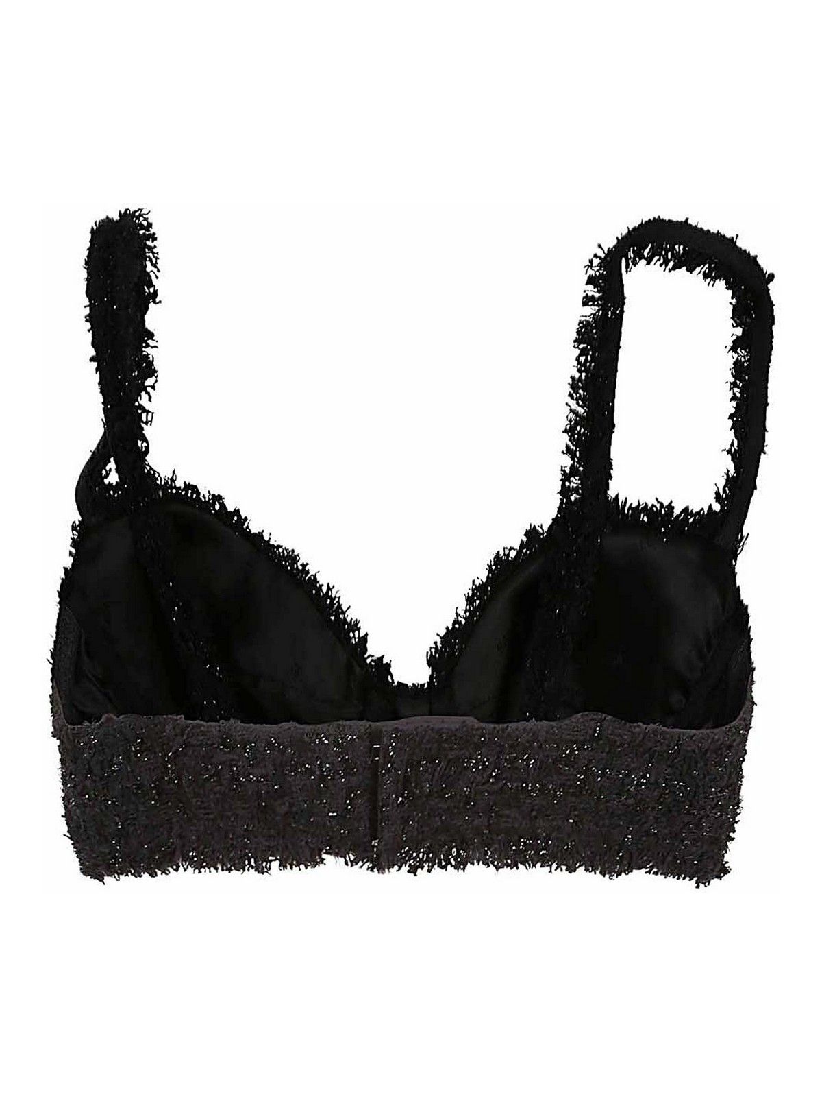 Balenciaga o1s1wg110126 Size: F38 / Bra Top in Black Size ONE SIZE - 2 Thumbnail