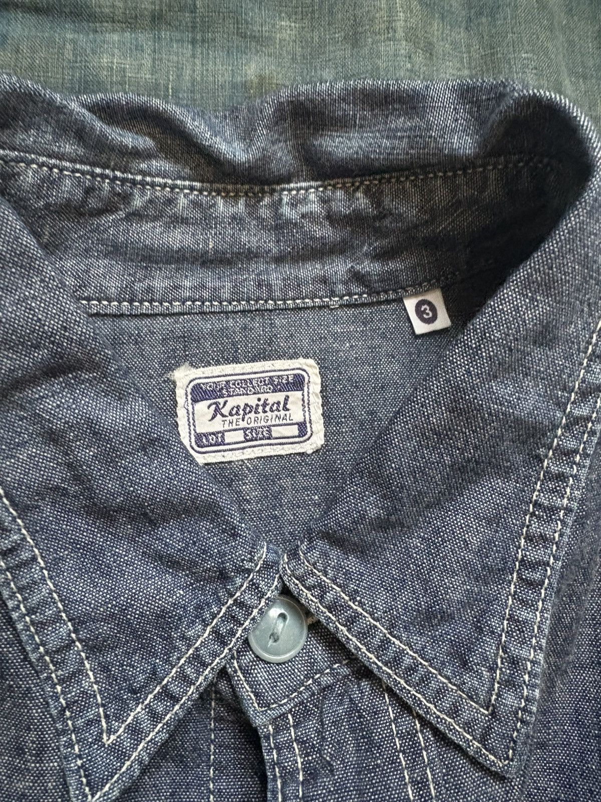 Kapital × Kapital Kountry kapital embroidery chambray shirts kountry Size US L / EU 52-54 / 3 - 14 Thumbnail