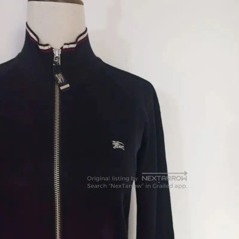 Burberry Burberry Black Cotton Long Sleeve Cardigan. Size M / US 6-8 / IT 42-44 - 2 Thumbnail