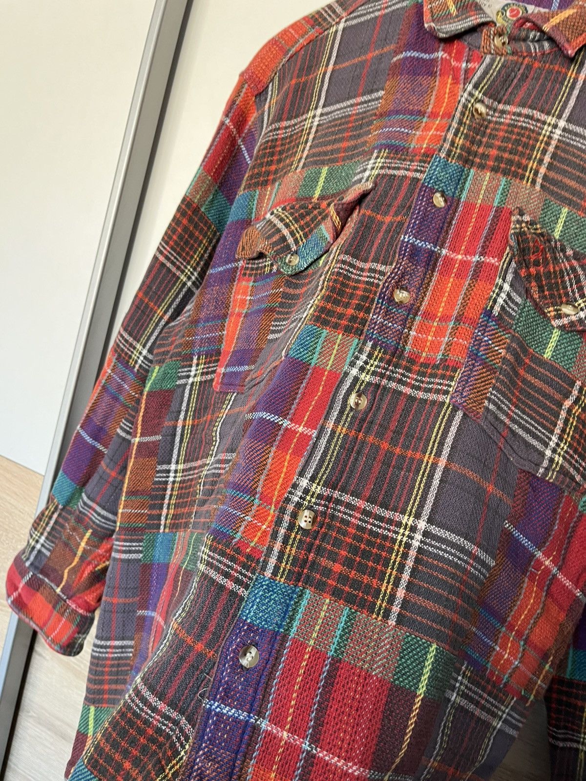 Fjallraven Very Rare 90’s Fjallraven Multicolor Campfire Jacket Lumber Size US L / EU 52-54 / 3 - 4 Thumbnail