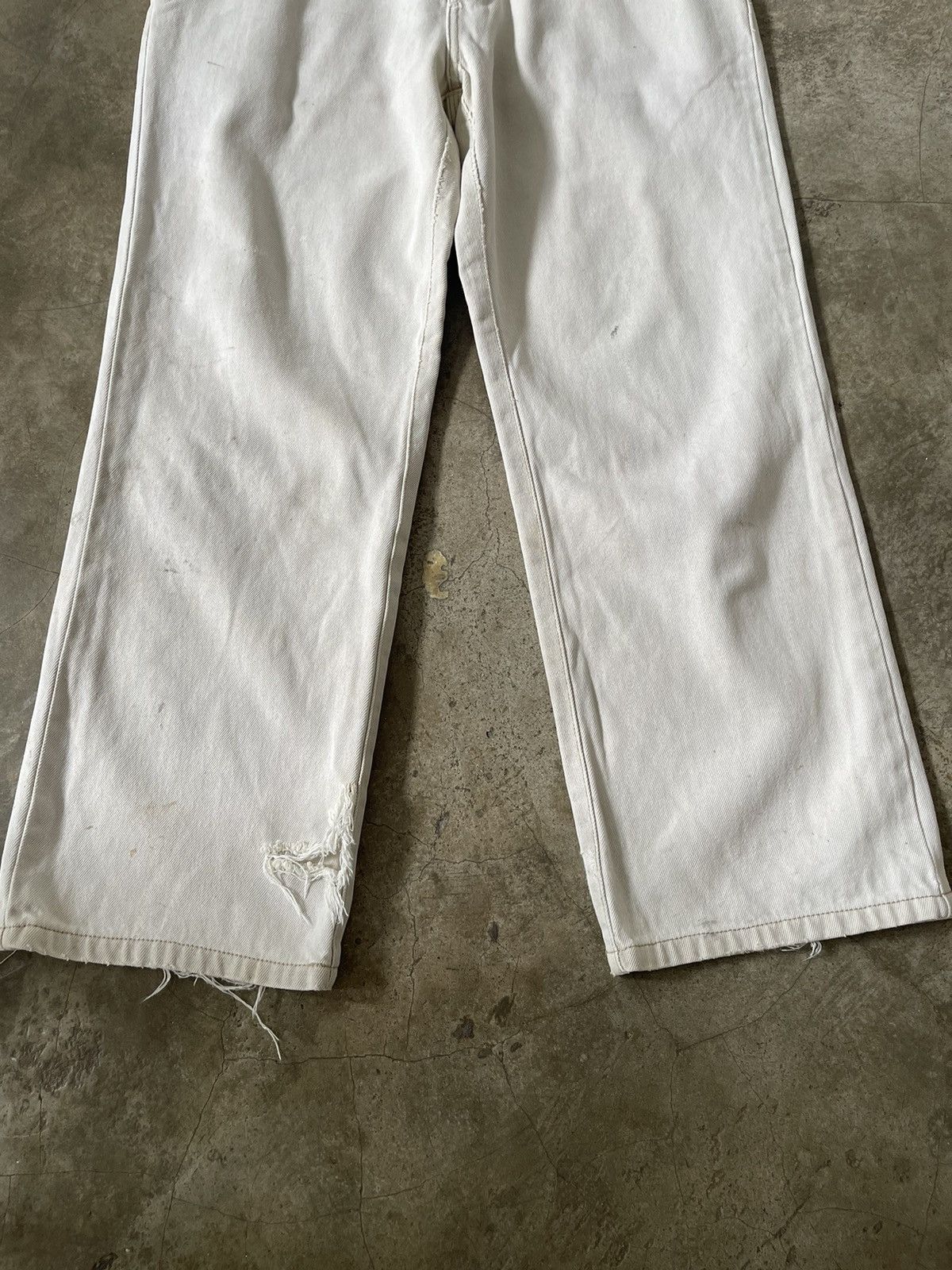 Oakley Vintage Oakley Skull Industrial Denim Distressed Baggy Pants Size US 34 / EU 50 - 7 Thumbnail