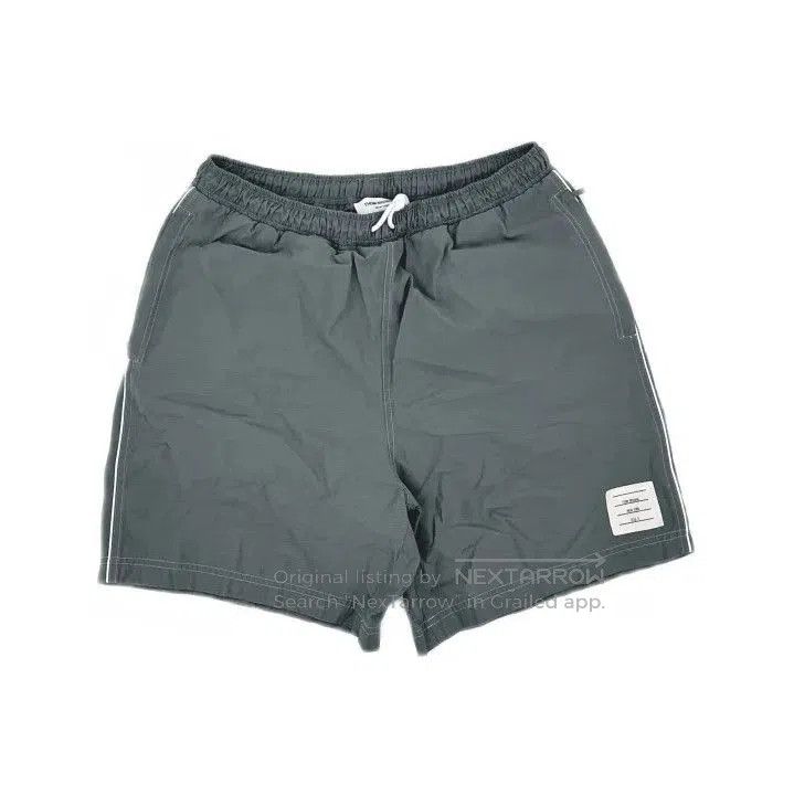 Thom Browne Thom Browne Black Cotton Trousers with Stripes. Size US 36 / EU 52 - 1 Thumbnail