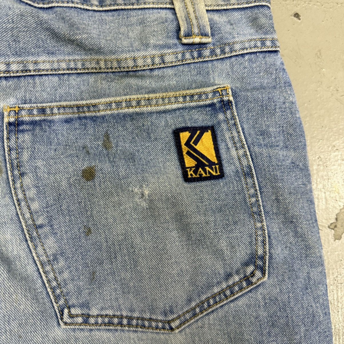 Karl Kani Vintage 90s Karl Kani Y2K Big Logo Baggy Rap Denim Jeans Size US 38 / EU 54 - 5 Thumbnail