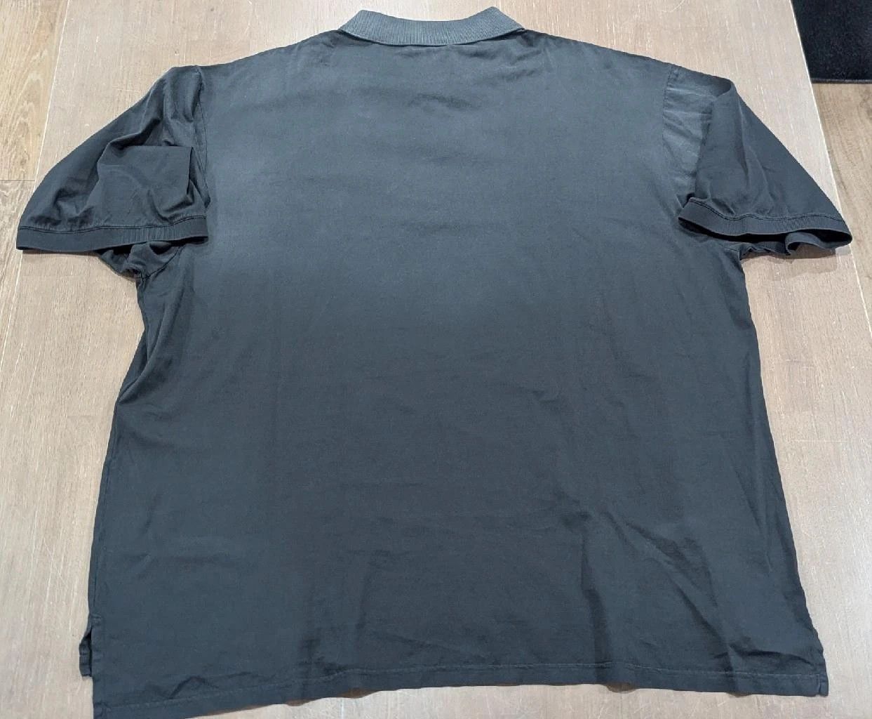 Alexander McQueen Alexander McQueen Ombre Skull Polo Shirt Black/Dark Gray 3XL Size US XXL / EU 58 / 5 - 4 Thumbnail