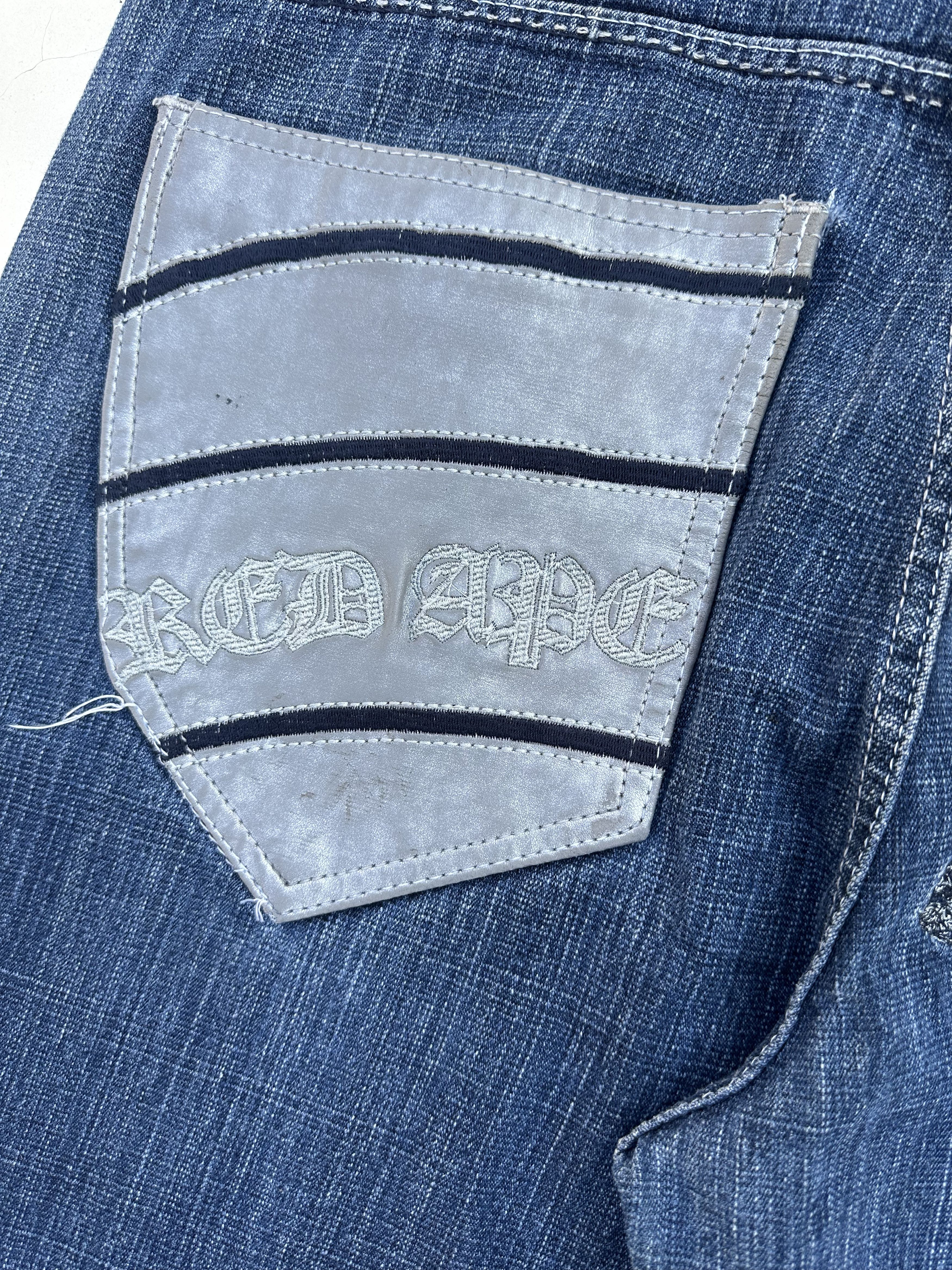 Other Red ape embroidery jeans 38*32 Size US 38 / EU 54 - 4 Thumbnail