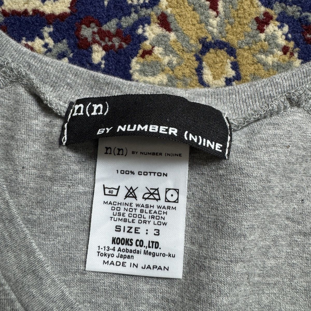 Number (N)ine n(n) by Number Nine Pocket Tee y2k tee Takahiro Miyashita Size US M / EU 48-50 / 2 - 5 Thumbnail