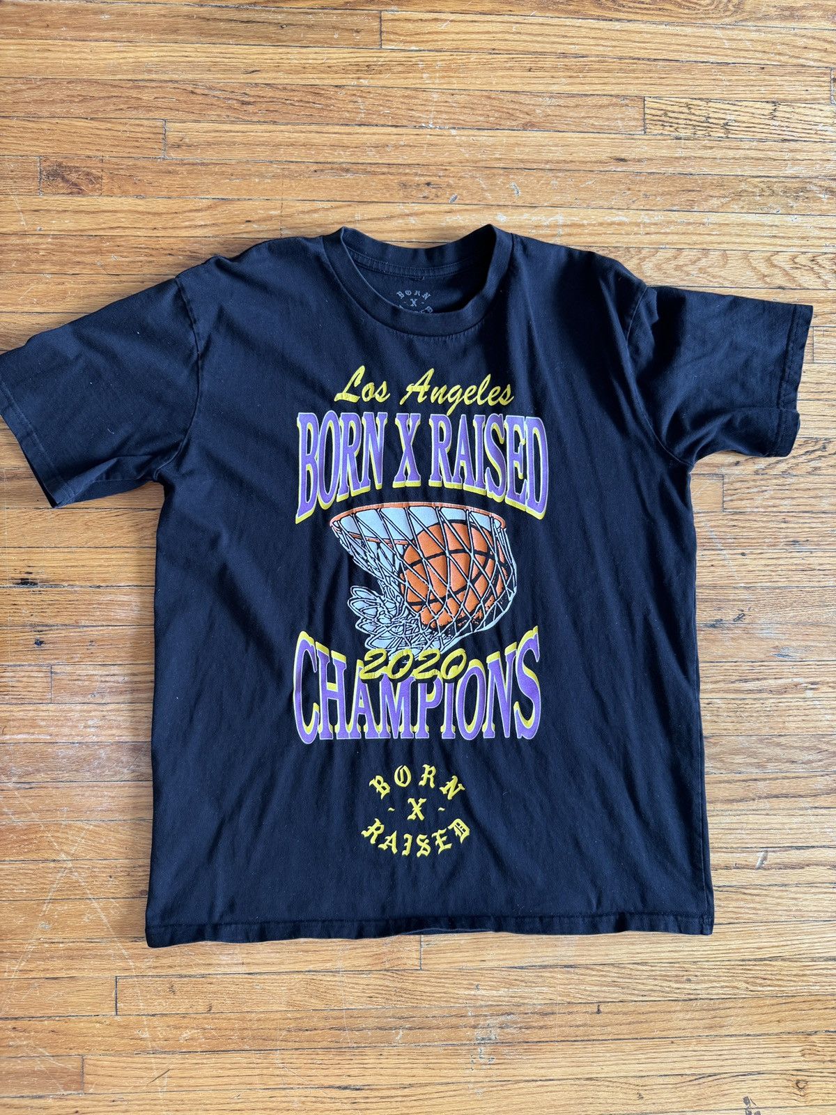 Born X Raised × NBA Born X Raised Lakers 2020 Championship Shirt Size US L / EU 52-54 / 3 - 1 Thumbnail