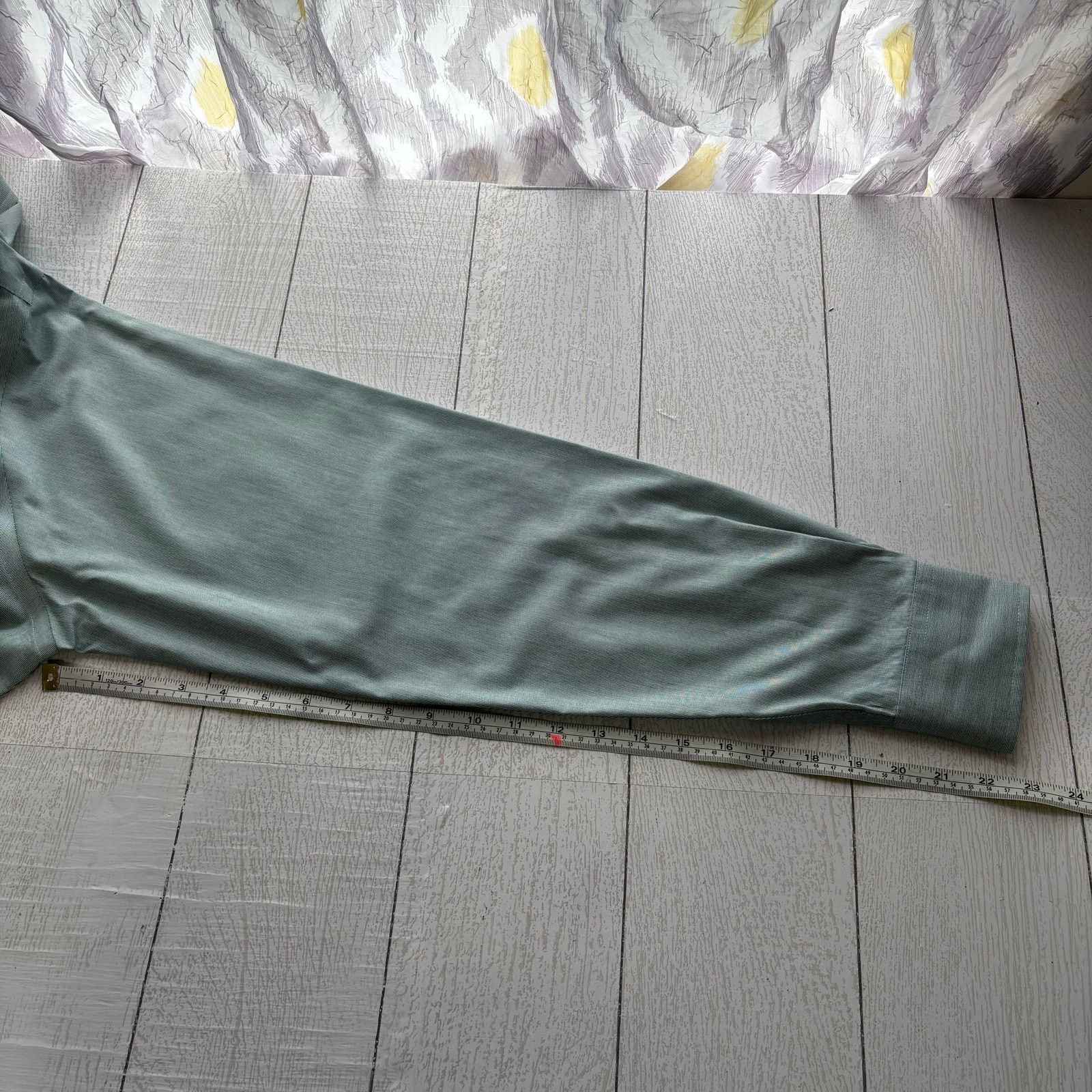 Chaps Chaps Pale Green Button Shirt Size 16.5 36/37 Regular Fit Size US M / EU 48-50 / 2 - 5 Thumbnail