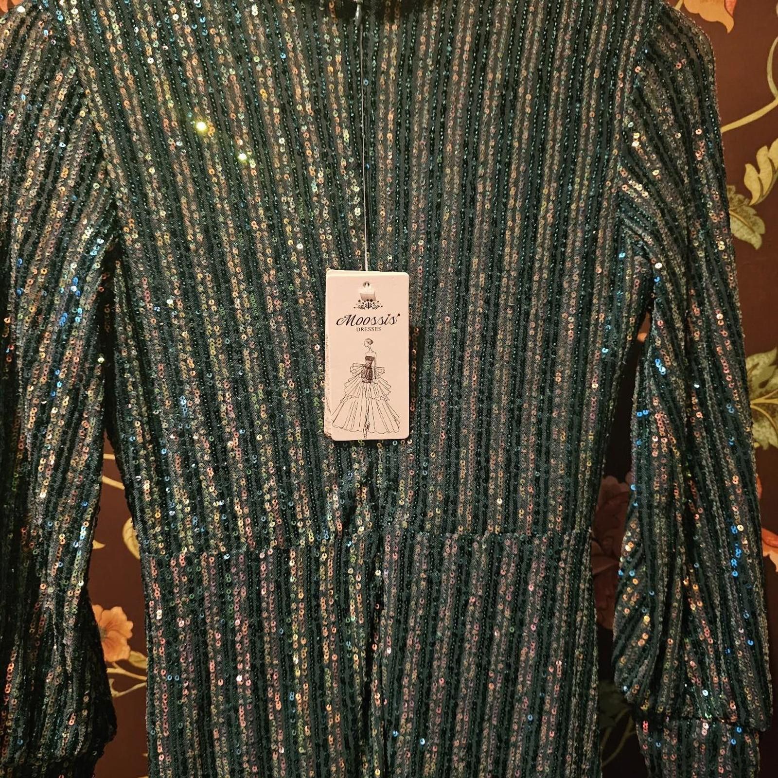 Other Women's New Formal Green Dress Size M / US 6-8 / IT 42-44 - 6 Thumbnail