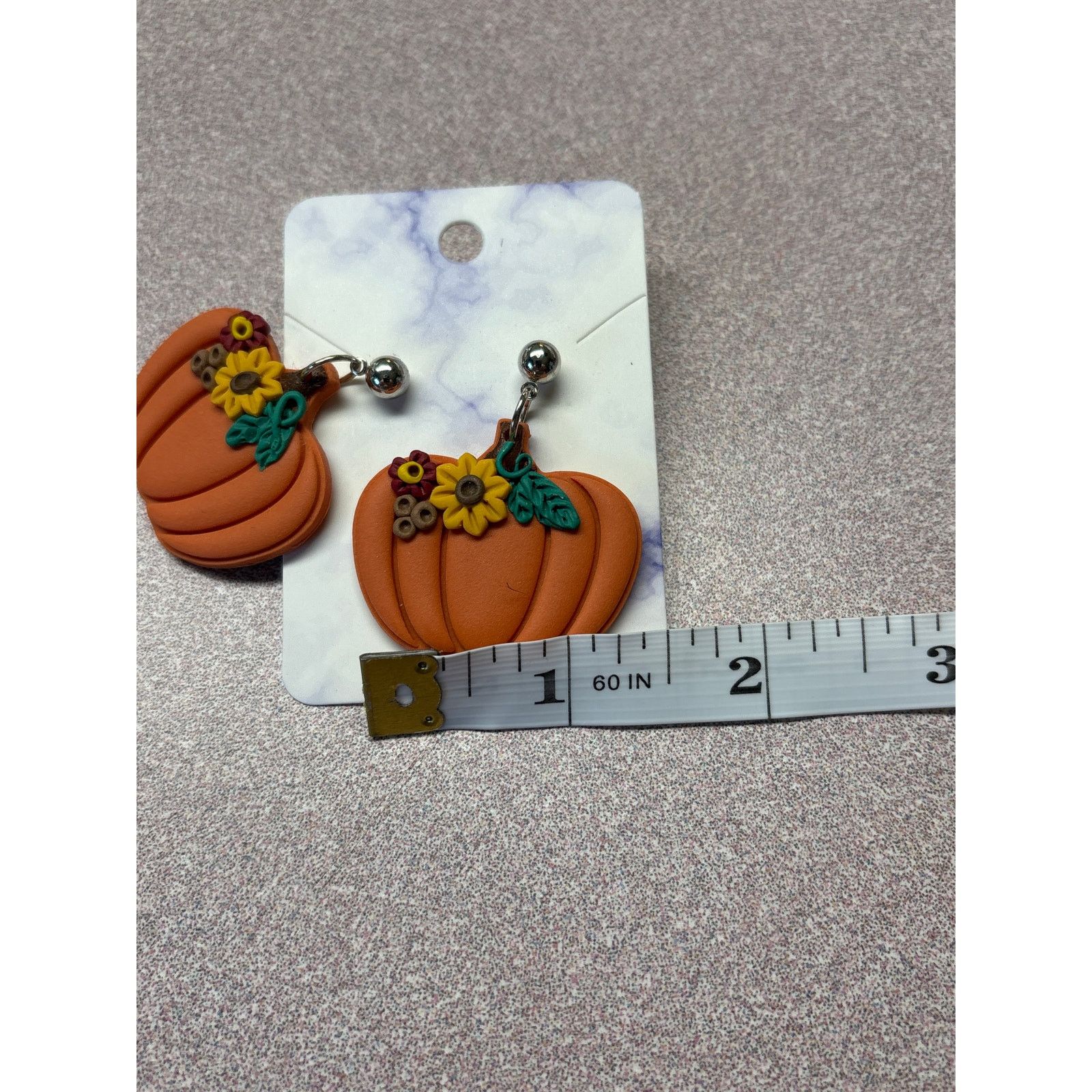 Handmade Accessory Gift Set Handmade Earrings & Hair Clip Ready To Go Size ONE SIZE - 6 Thumbnail