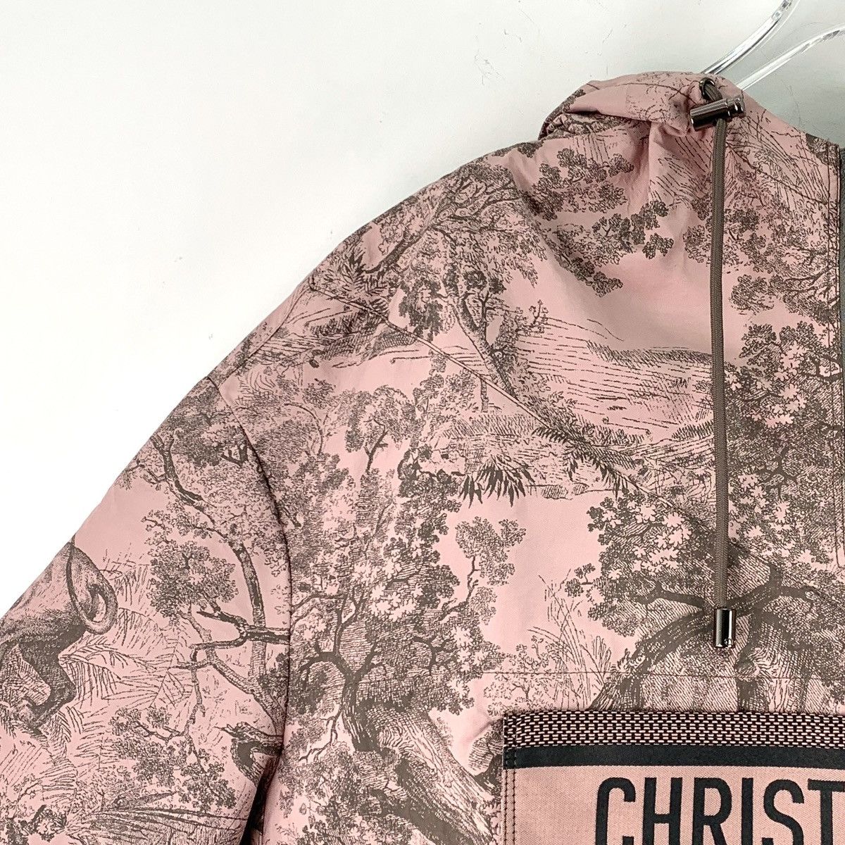 Dior Dior Pink Zoo Collection Hooded Short Sleeve Jacket K26WX Size L / US 10 / IT 46 - 3 Thumbnail