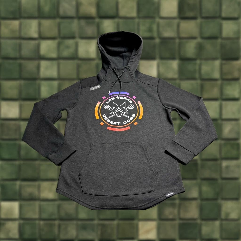 Vintage LEGENDS Las Vegas Desert Dogs Hoodie Mens Black Pullover Sweatshirt Size US M / EU 48-50 / 2 - 1 Thumbnail