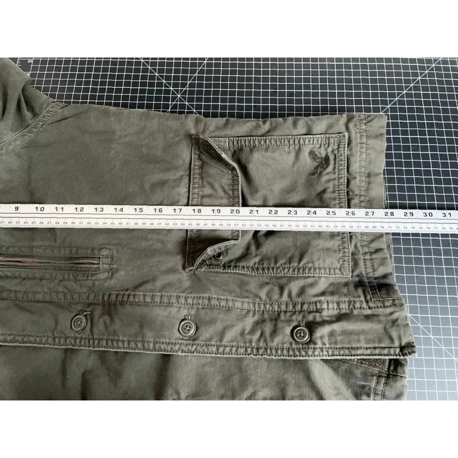 American Eagle Outfitters American Eagle Outfitters Military Jacket Men's XL Green Zip Up Insulated Size US XL / EU 56 / 4 - 6 Thumbnail