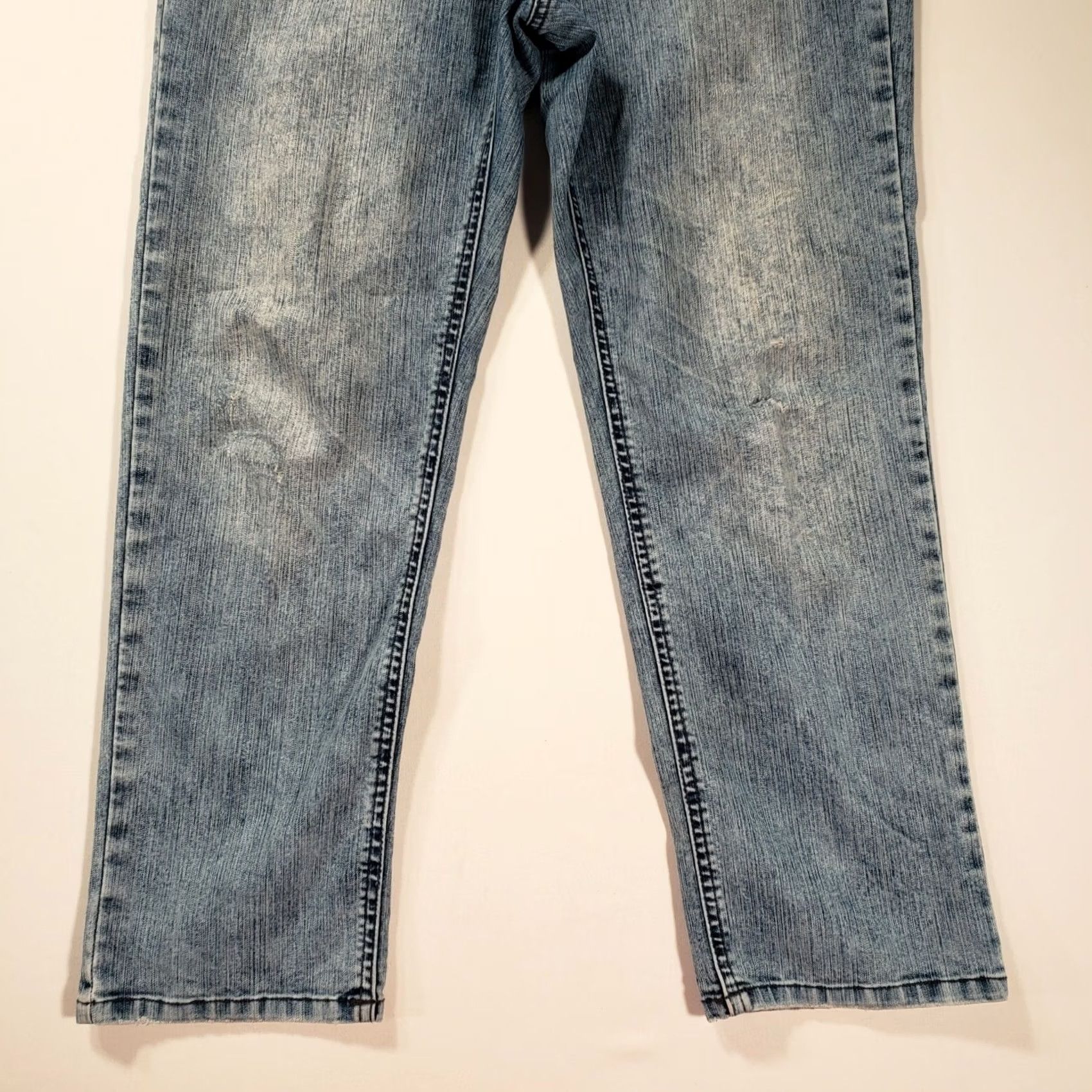 Jones New York Jones New York Jeans Womens 10 Mid-Rise Crop Zip Closure Stone Wash Blue Denim Size 32" / US 10 / IT 46 - 5 Thumbnail