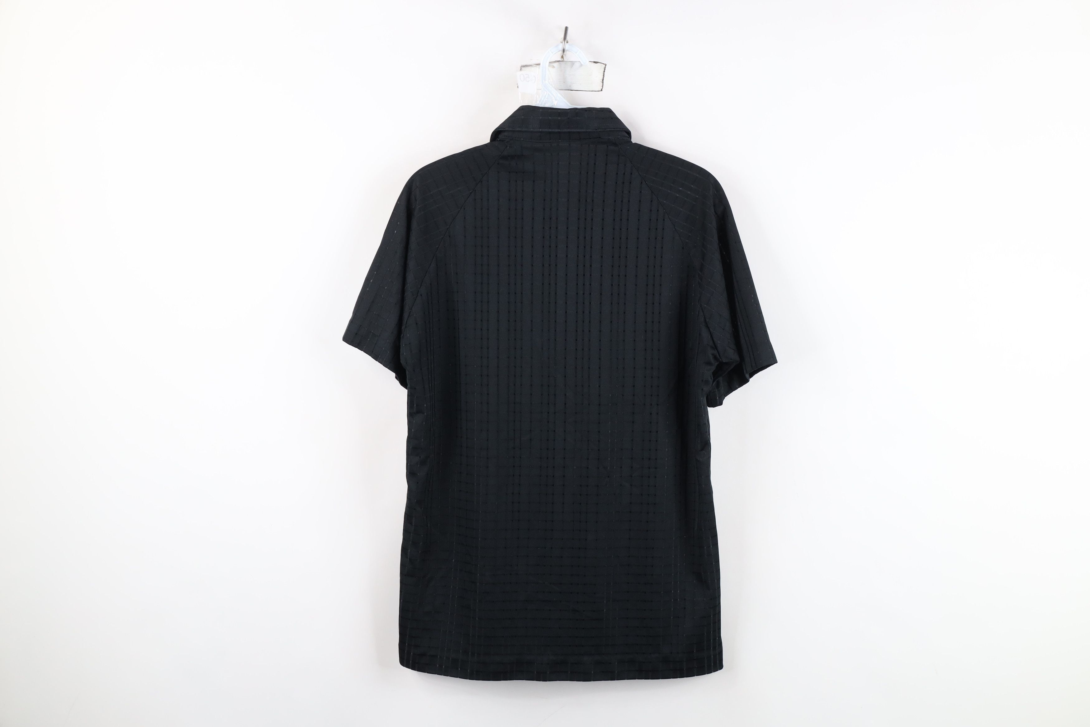 Vintage Vintage 60s 70s Streetwear Collared Polo Shirt Black USA Size US M / EU 48-50 / 2 - 10 Thumbnail