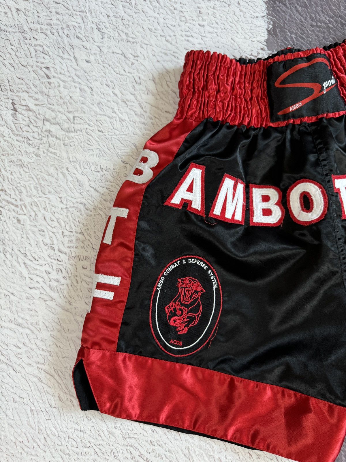 Flight Club Vintage MMA Kickboxing ACDS Martial Arts Training shorts Size US 30 / EU 46 - 3 Thumbnail
