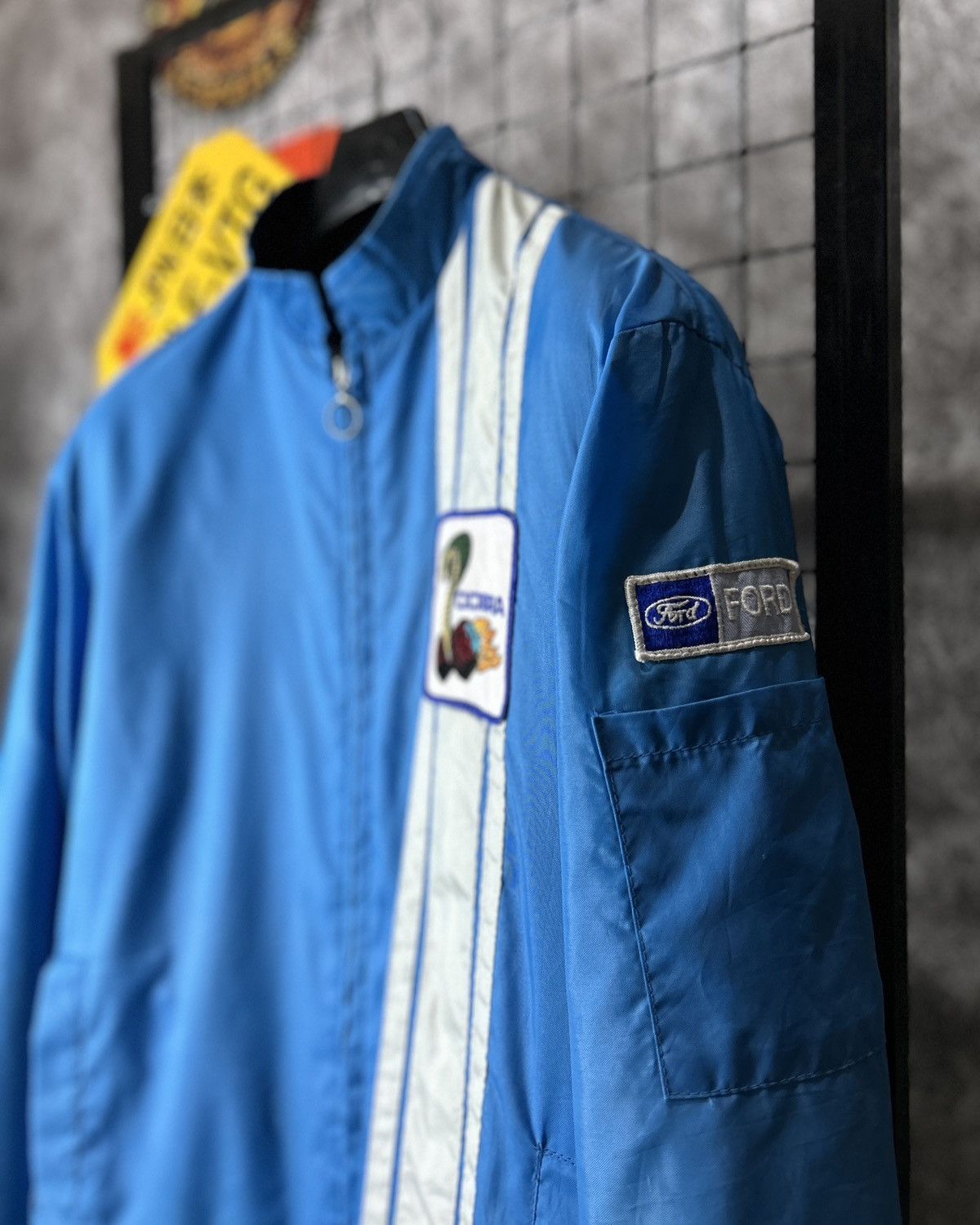 Ford Ford Cobra USA 70s 80s vintage racing the great lakes jacket Size US L / EU 52-54 / 3 - 8 Thumbnail