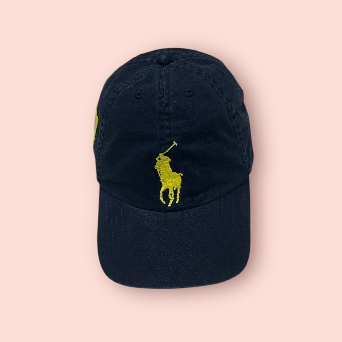 Polo Ralph Lauren × RRL Ralph Lauren × Ralph Lauren VINTAGE POLO RALPH LAUREN NO.3 BIG PONY STRAPBACK Size ONE SIZE - 15 Thumbnail