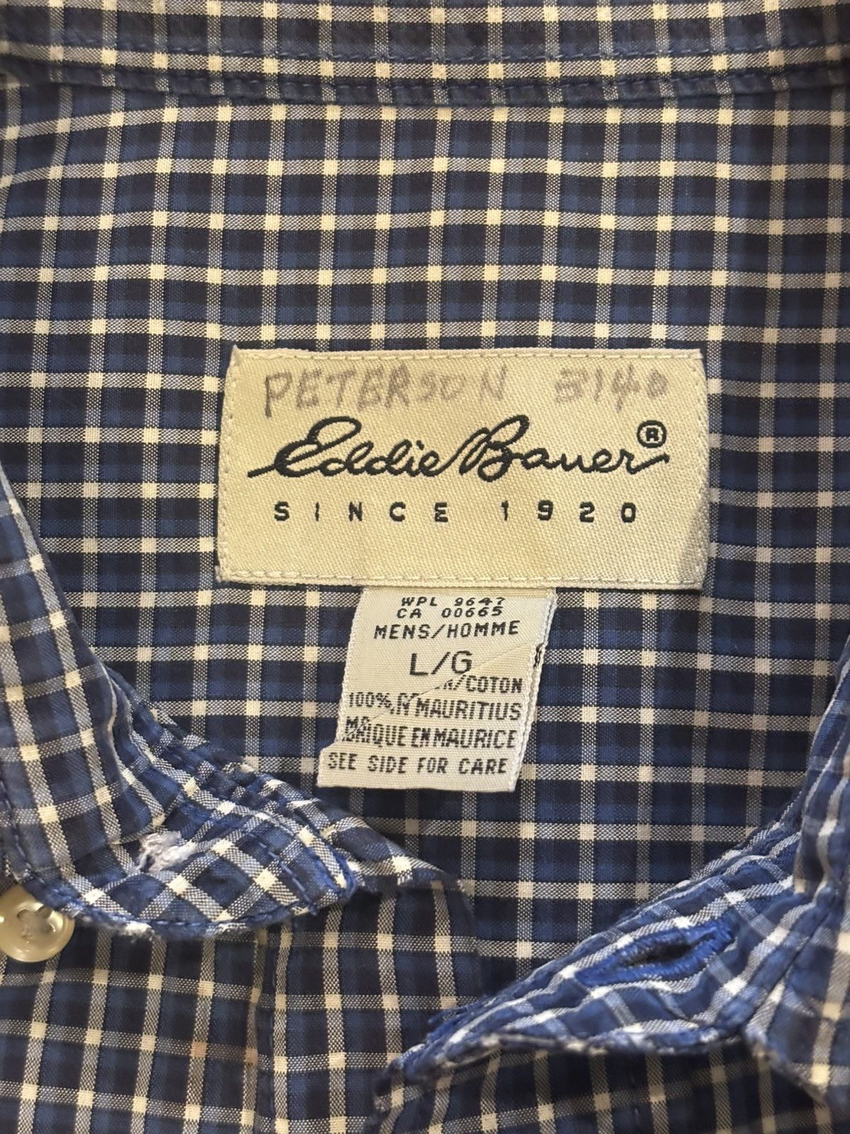 Eddie Bauer Eddie Bauer shirt & tie.ms-28 Size US L / EU 52-54 / 3 - 4 Thumbnail