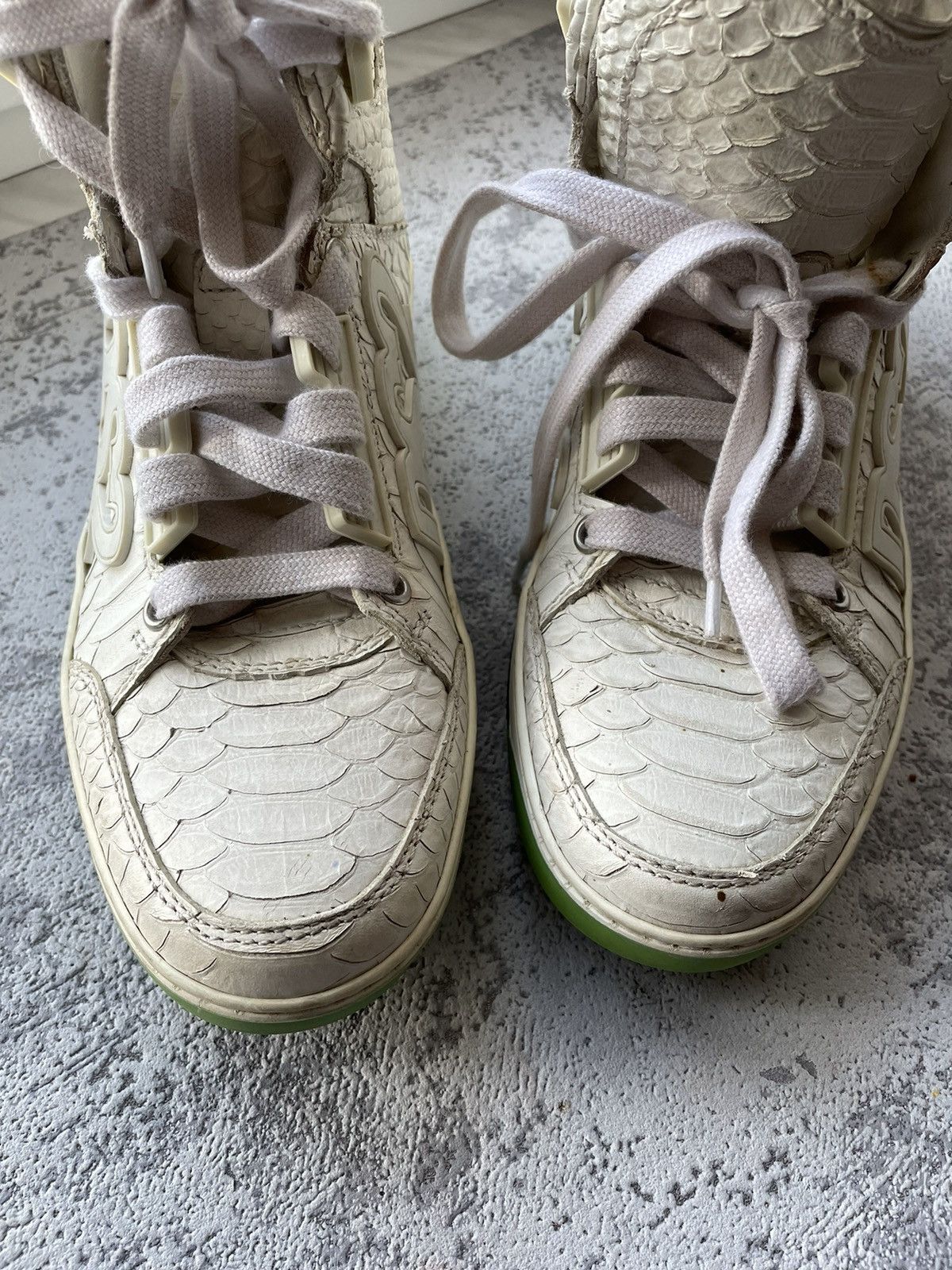 Dsquared2 Dsquared 2 Snake Skin Printed Sneakers Size US 8 / IT 38 - 6 Thumbnail