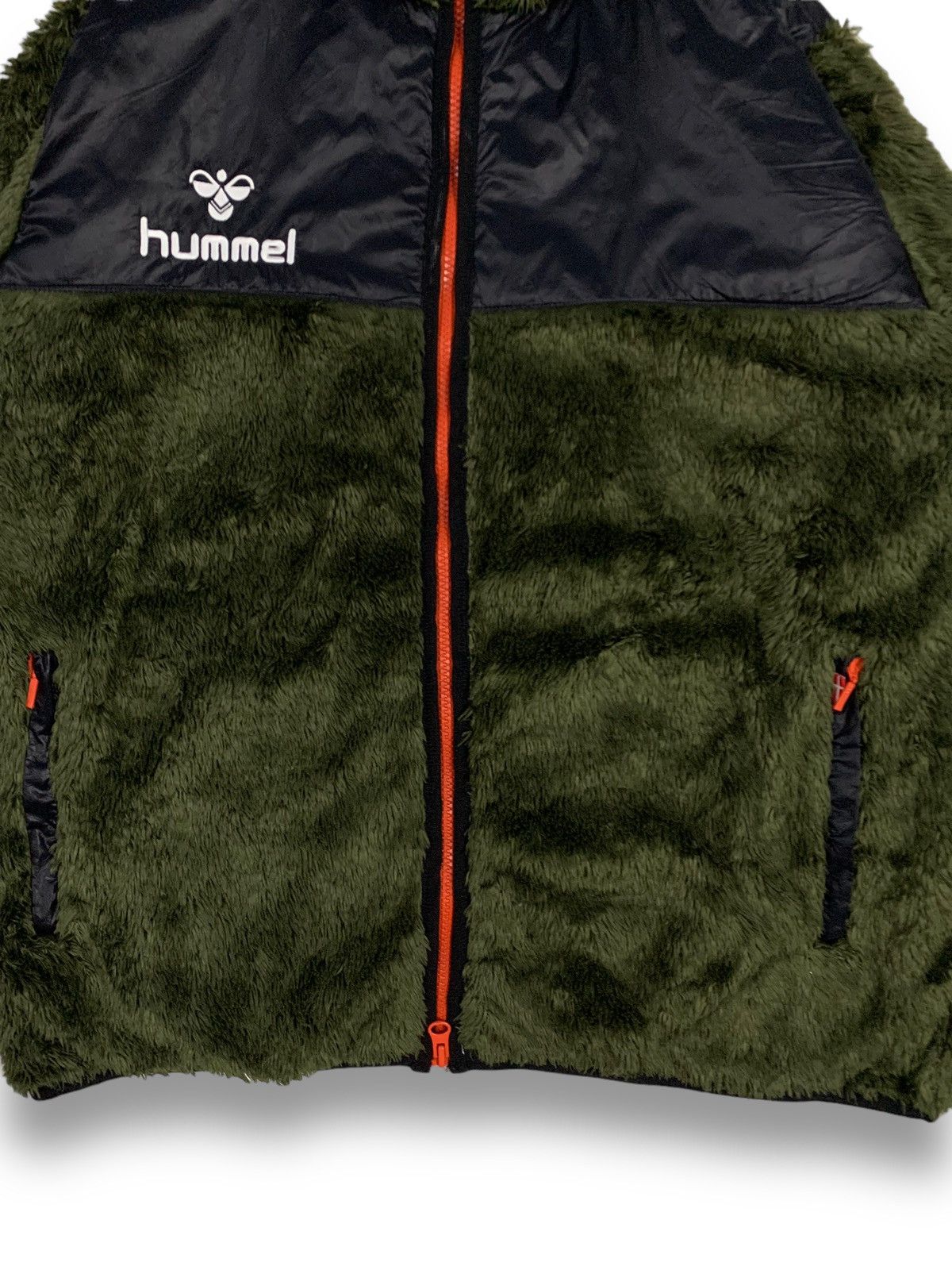 Hummel × Willy Chavarria Vintage Hummel Embroidered Logo Fleece Hooded Jacket Size US M / EU 48-50 / 2 - 11 Thumbnail