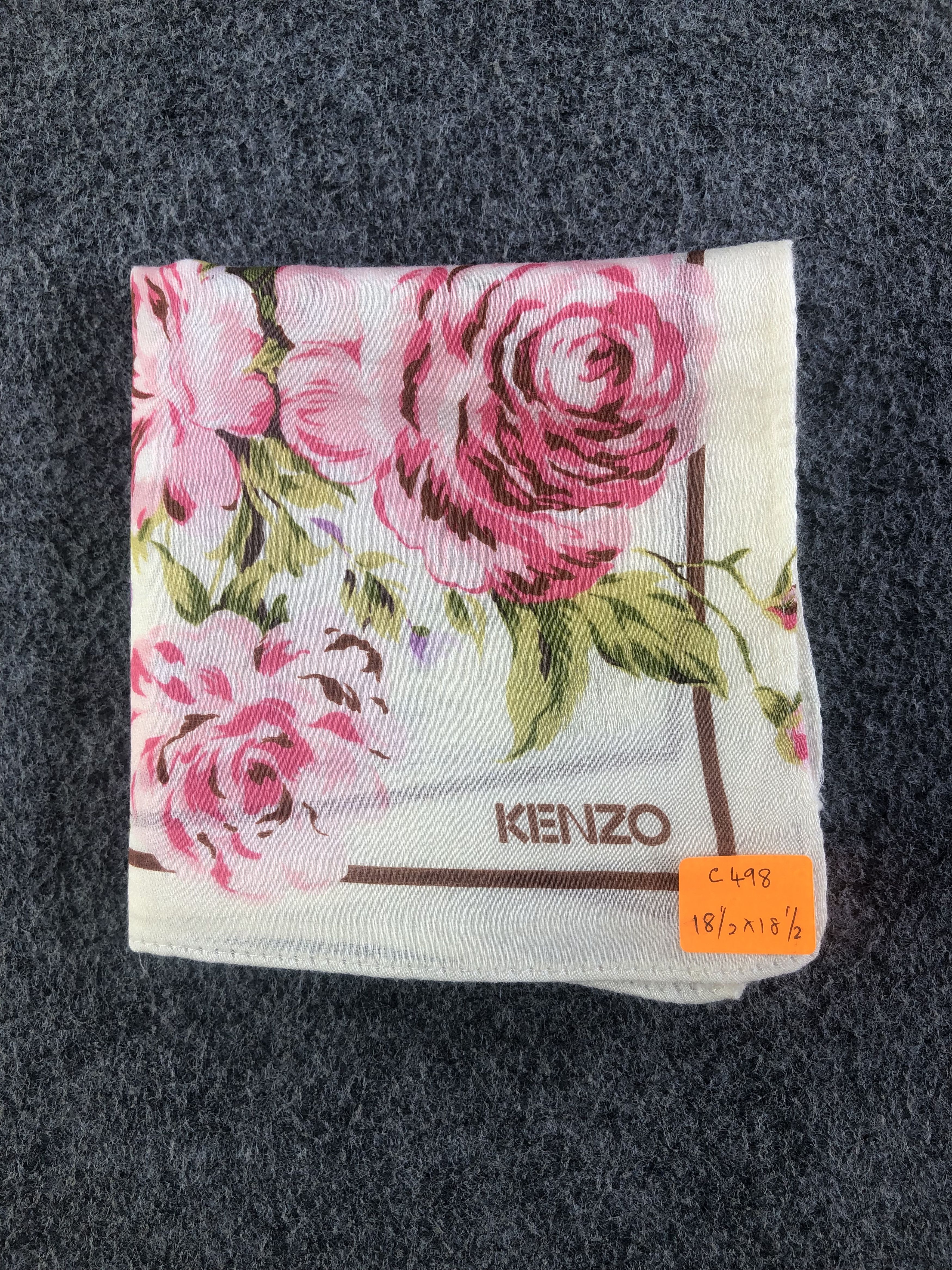 Kenzo Kenzo Handkerchief / Bandana / Neckerchief C498 Size ONE SIZE - 8 Thumbnail
