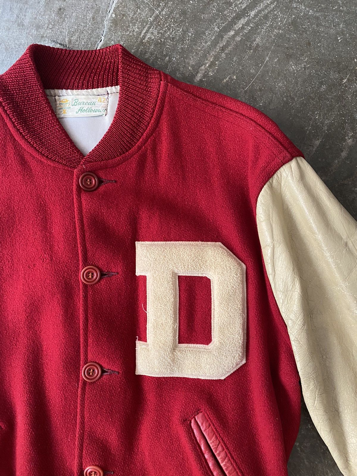 Vintage Vintage 50s Burean Holloway Varsity Jacket Kapital CPFM Size US XL / EU 56 / 4 - 3 Thumbnail