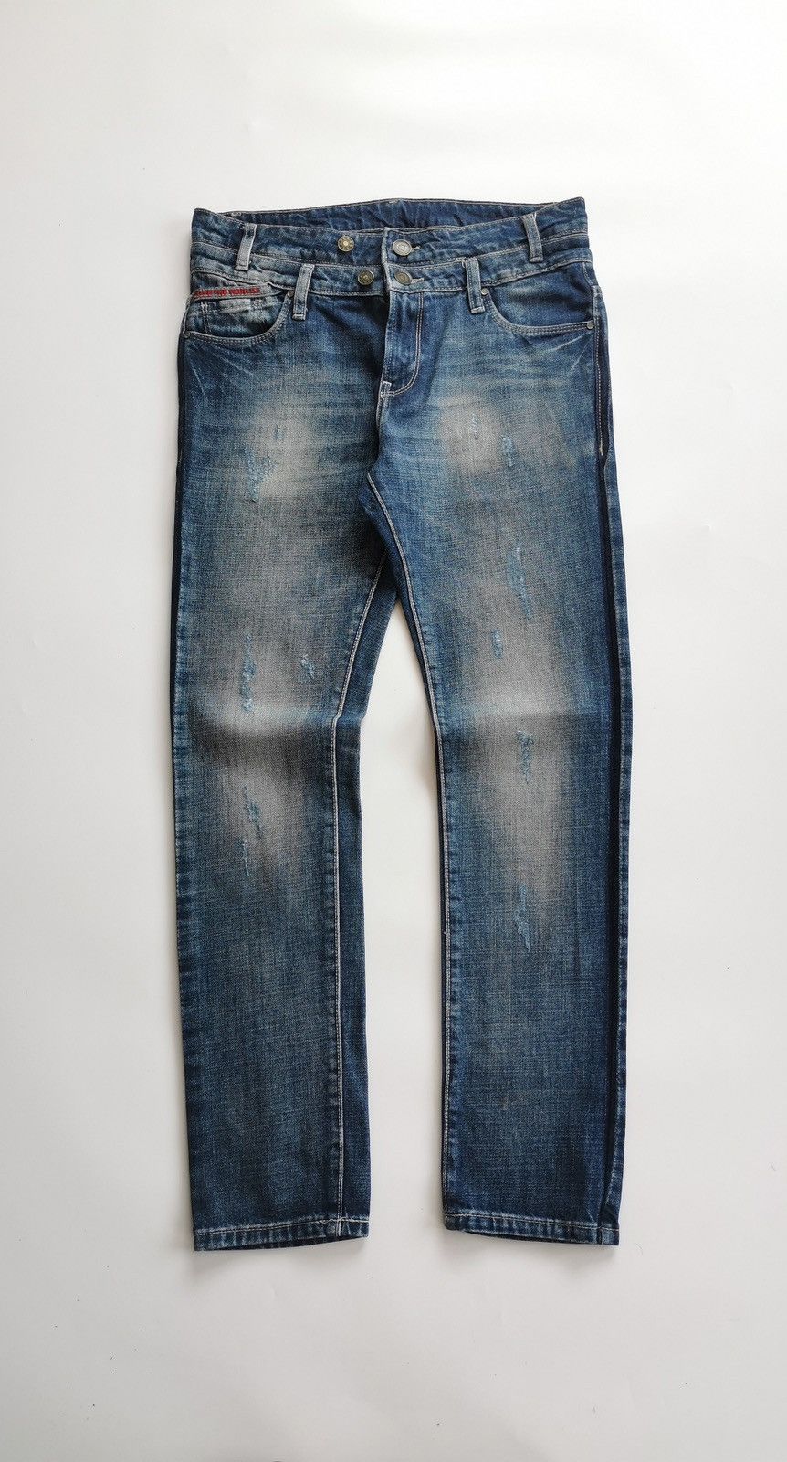 Japanese Brand Desigual Double Waist Jeans Size US 32 / EU 48 - 2 Thumbnail