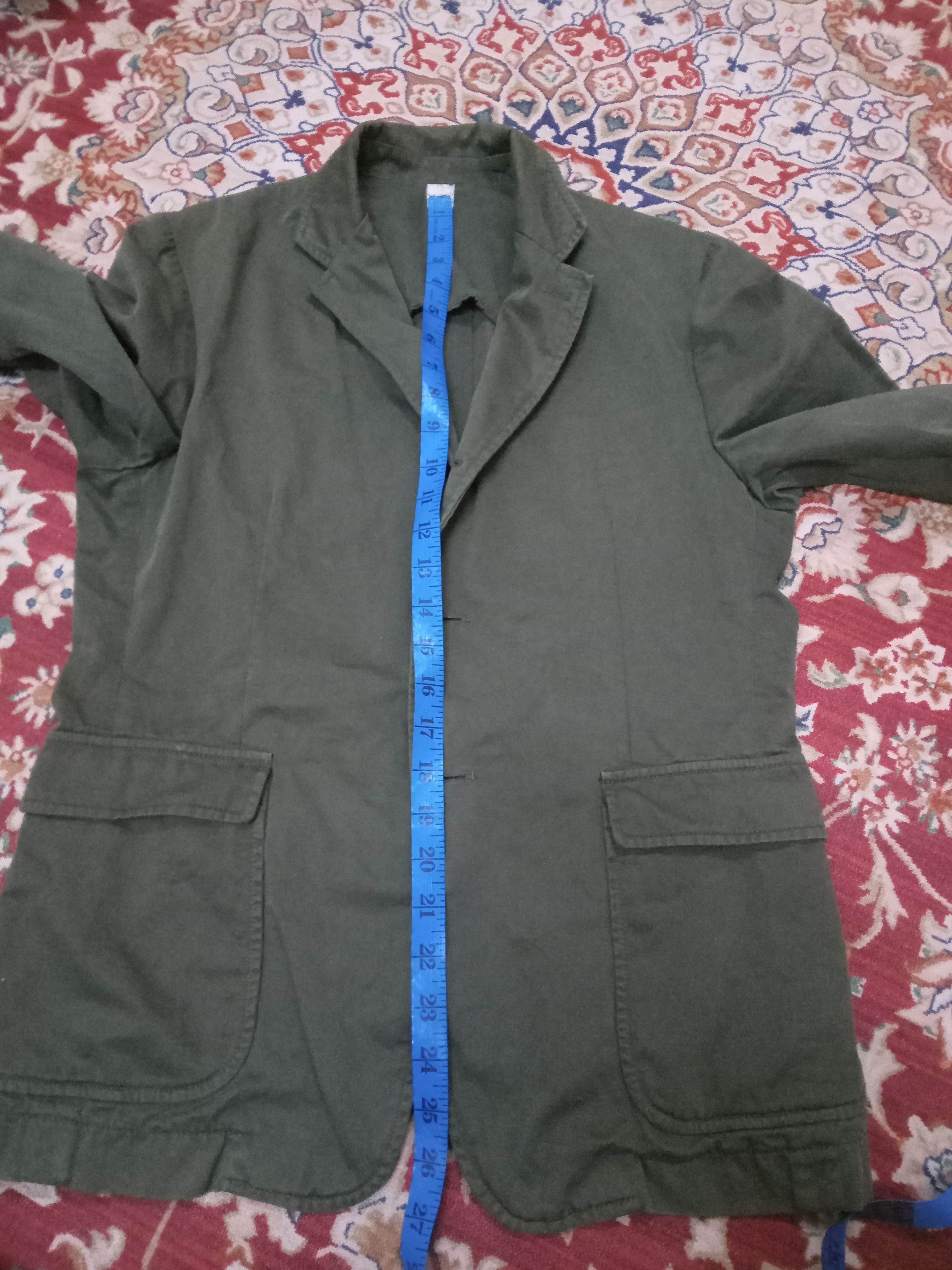Band Of Outsiders Band Of Outsiders Green Blazer Size 36S - 13 Thumbnail