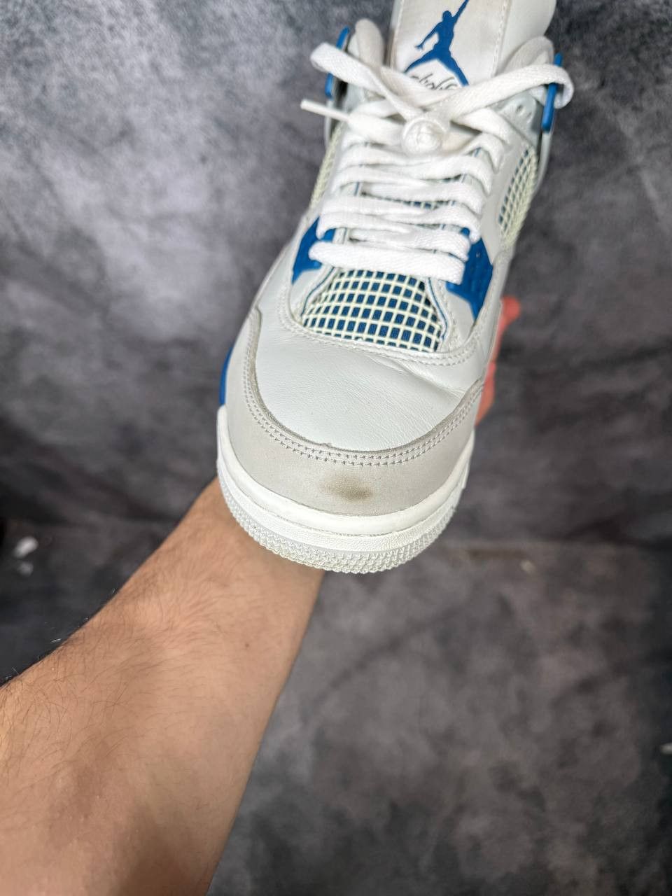 Jordan Brand Size 8.5 | Jordan 4 Military Blue No Box | Pre-Owned Size US 8.5 / EU 41-42 - 8 Thumbnail