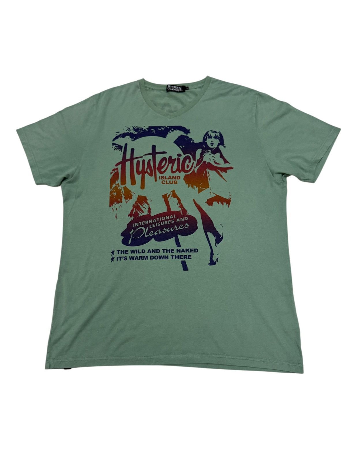 Hysteric Glamour Hysteric Glamour Island Club Tshirt Size US L / EU 52-54 / 3 - 2 Thumbnail