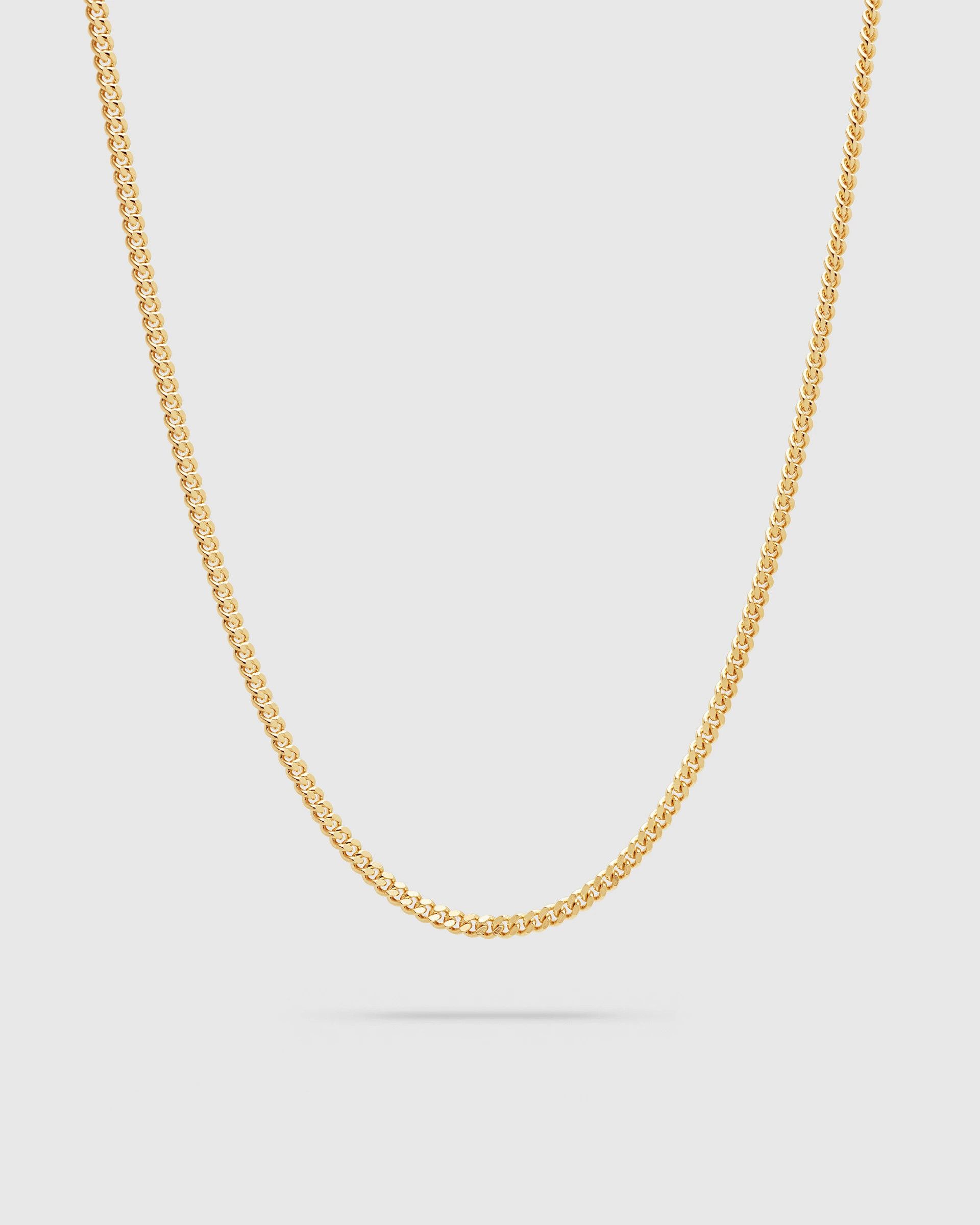 (Final Sale) Curb Chain L 24.5 Inch