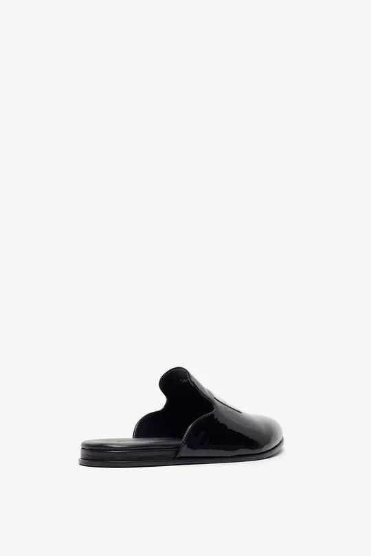 Givenchy os11x1225 Label Flat Mules in Black Size US 6 / IT 36 - 3 Thumbnail