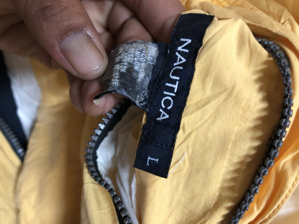 Nautica × Vintage Vintage 90’s Nautica Reversible Zipper jacket Size US L / EU 52-54 / 3 - 11 Thumbnail