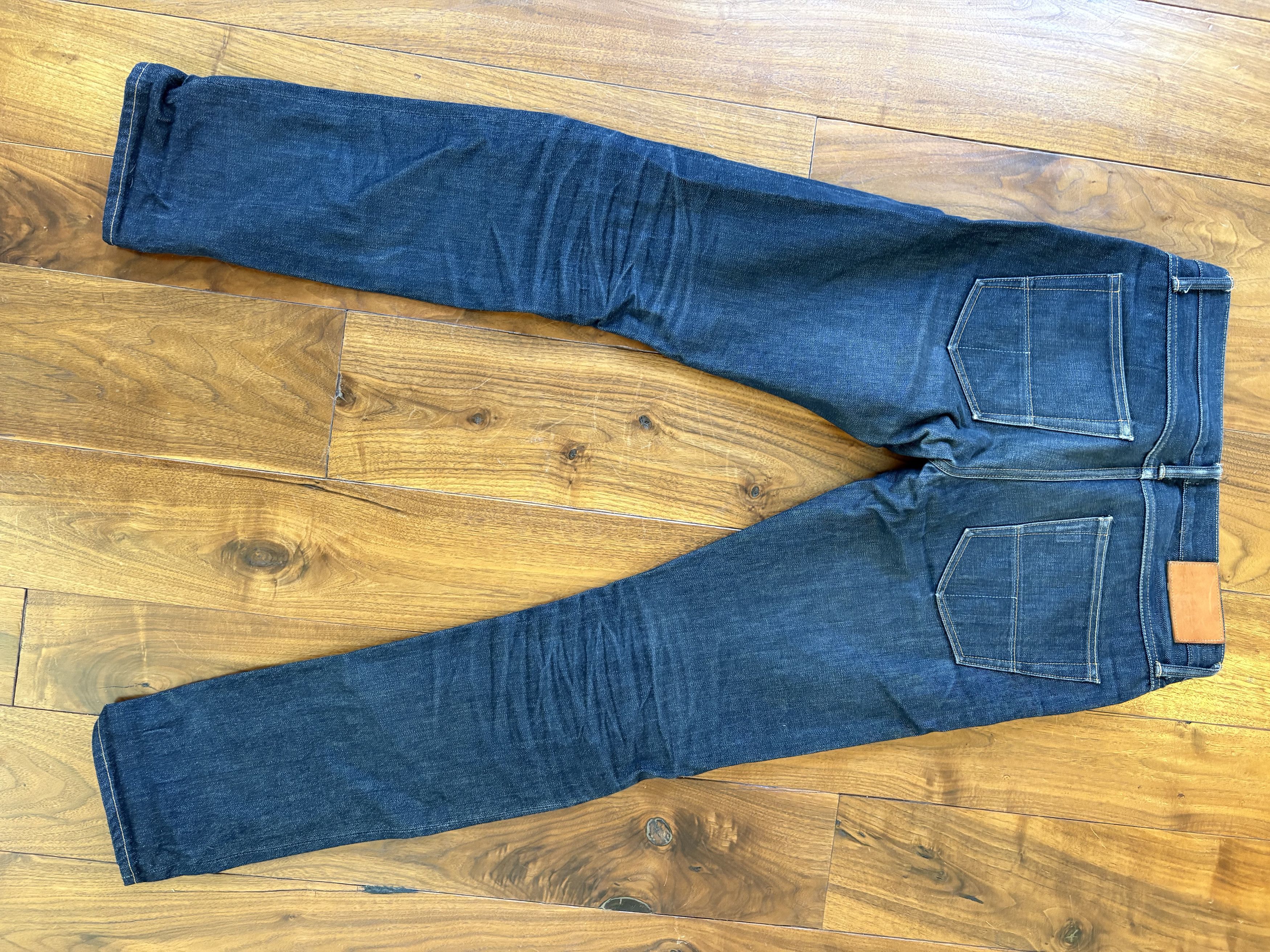 Tellason Tellason Slim Tapered Jean - White Oak Cone Denim Size US 31 - 4 Thumbnail
