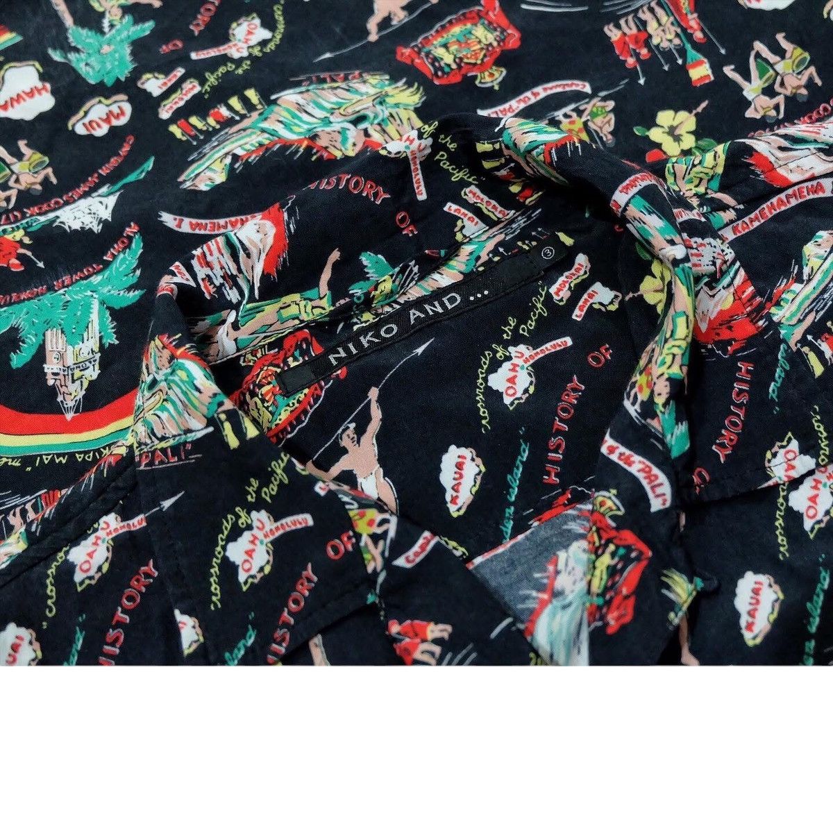 Tsumori Chisato Niko and... Japanesse Designer Hawaiiam Paradise Shirts Size US L / EU 52-54 / 3 - 6 Thumbnail