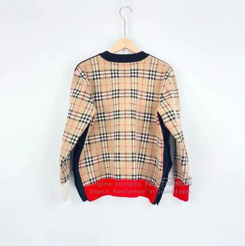 Burberry Burberry Knit Sweater in Light Brown for Women. Size L / US 10 / IT 46 - 2 Thumbnail