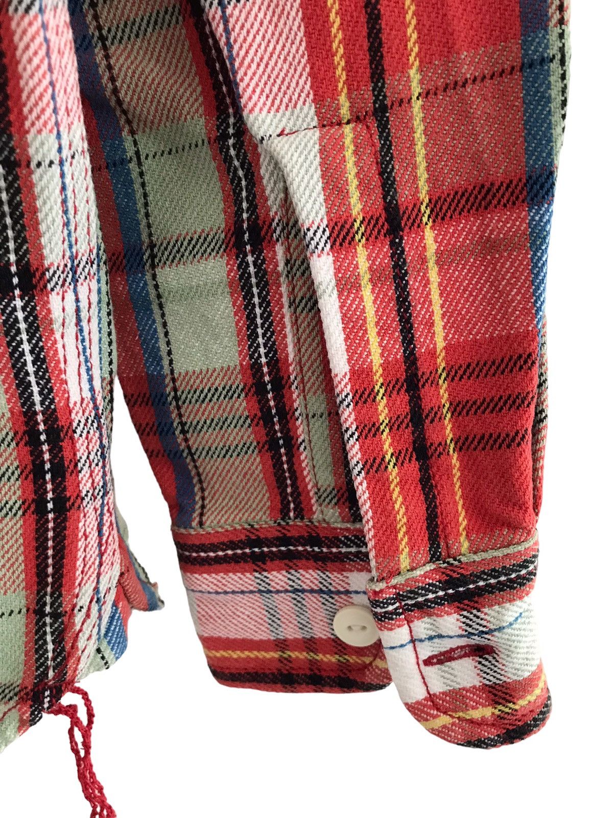 Japanese Brand KNACKERED by Houston Heavyweight Motorcycle Check Shirt Size US S / EU 44-46 / 1 - 13 Thumbnail