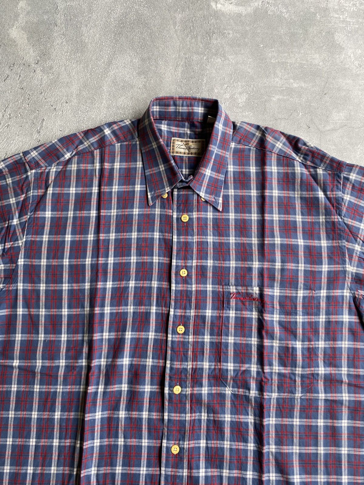 Burberry Vintage Thomas Burberry Shirt Size US L / EU 52-54 / 3 - 2 Thumbnail