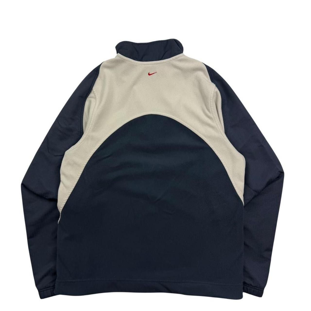 Nike Vintage 2000s Nike TN 1/4 Zip Fleece Jacket Navy - Small Size US S / EU 44-46 / 1 - 2 Thumbnail