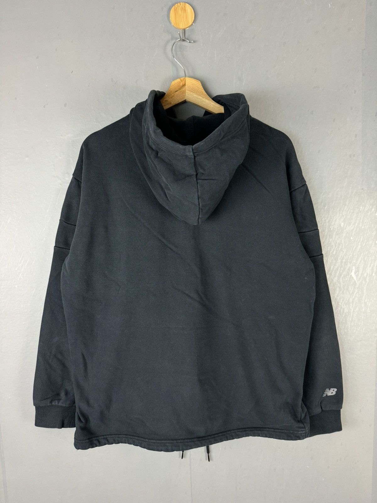 New Balance NEW BALANCE SPELLOUT HALF ZIPPER HOODIE SWEATSHIRT Size US M / EU 48-50 / 2 - 5 Thumbnail