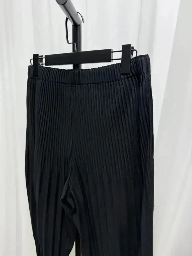 Issey Miyake Sz 3 Issey Miyake Pleats Please Cropped Pants-2505 Size US 32 / EU 48 - 3 Thumbnail